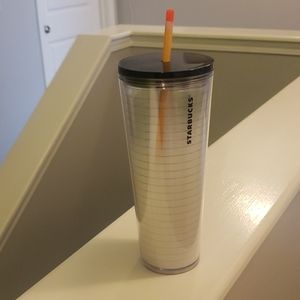 Starbucks Paper and Pencil Tumbler